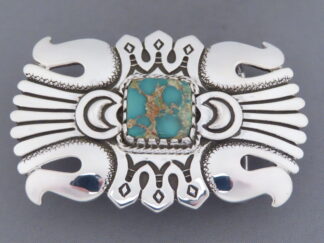 Smaller Darling Darlene Turquoise Belt Buckle