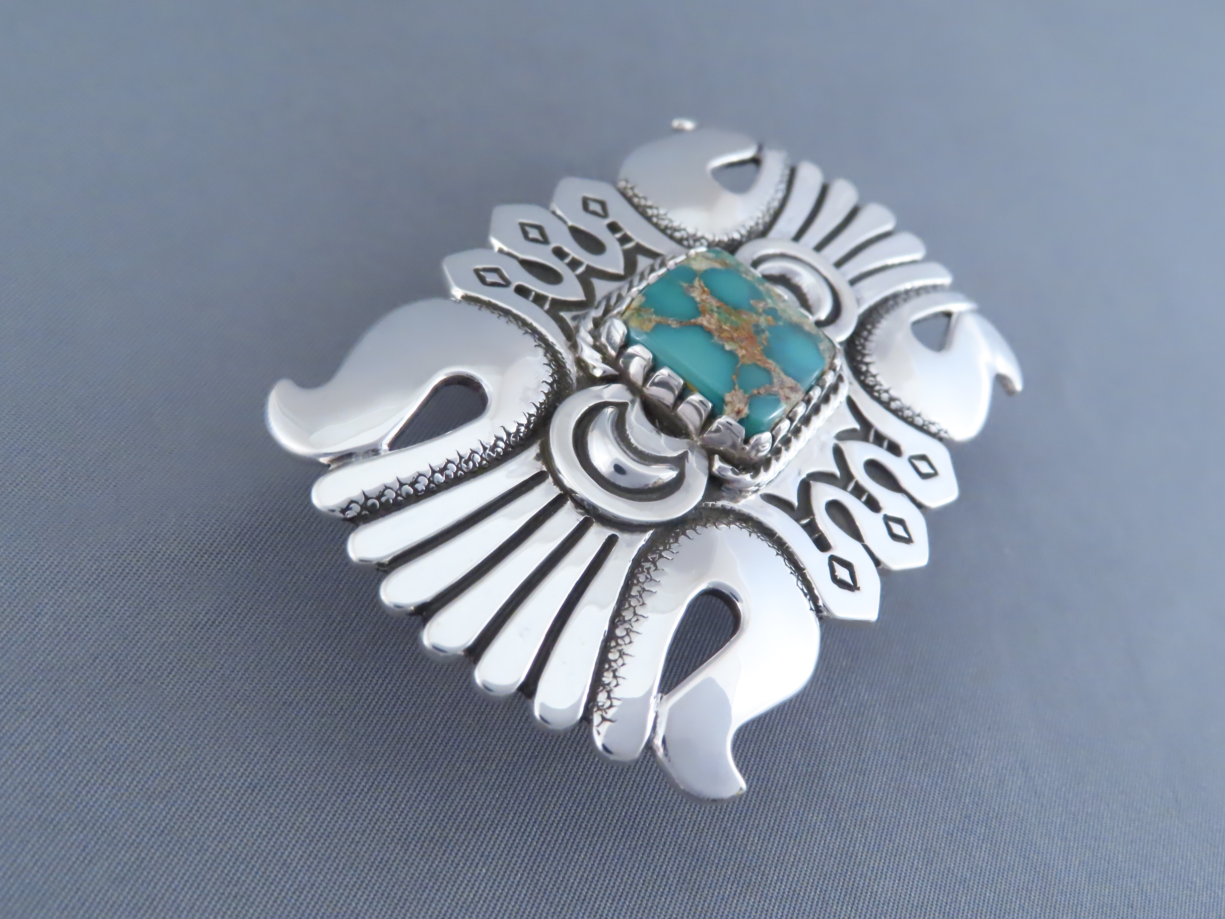 Smaller Darling Darlene Turquoise Belt Buckle