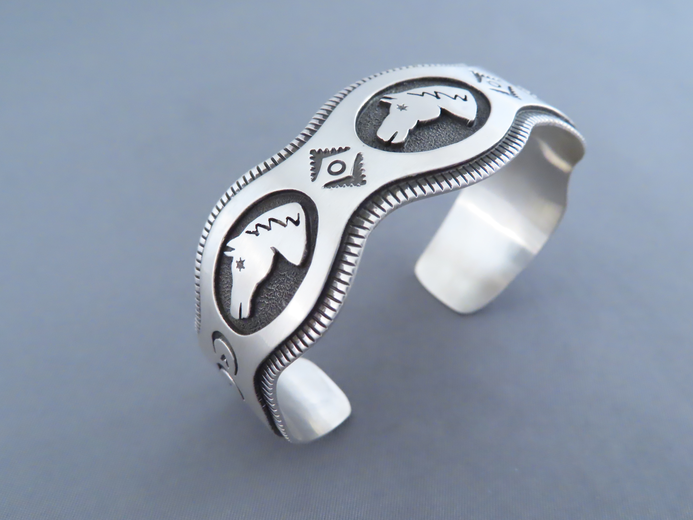 Sterling Silver ‘HORSE’ Bracelet