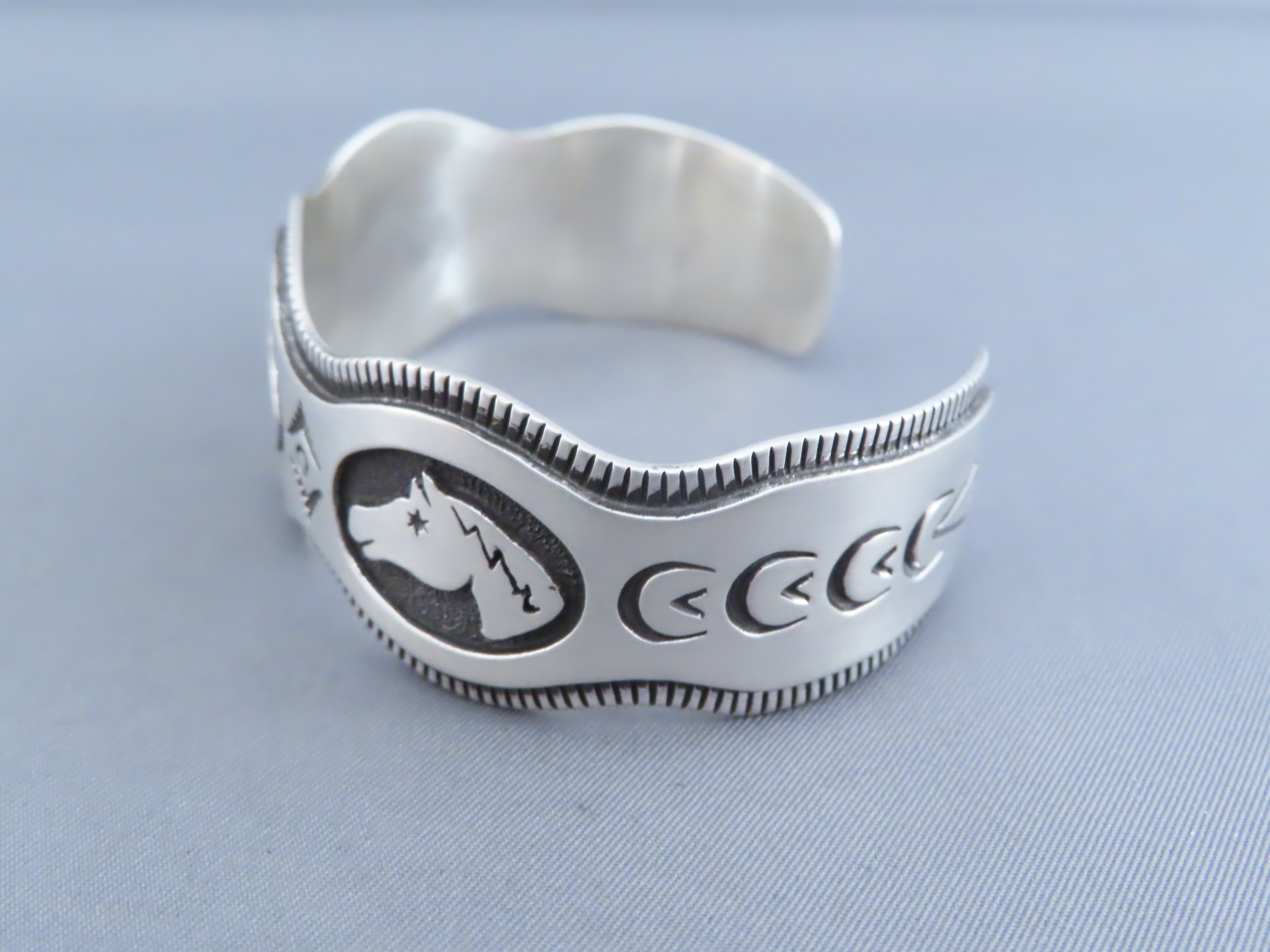 Sterling Silver ‘HORSE’ Bracelet