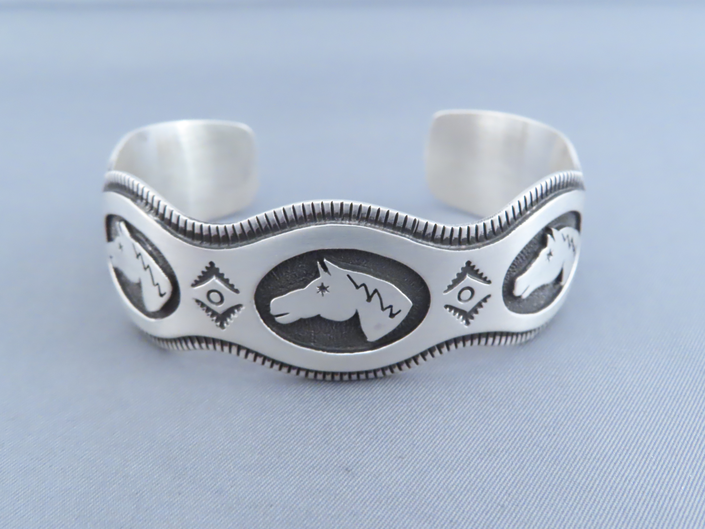 Sterling Silver ‘HORSE’ Bracelet