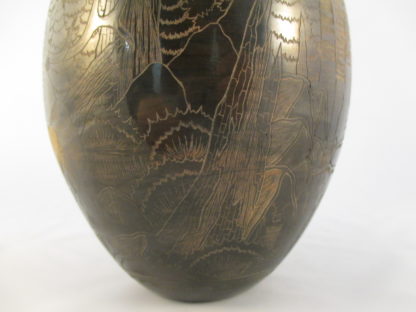 Sgraffito ‘Elk’ Jar by Kevin & Tricia Naranjo
