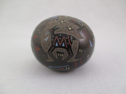 Santa Clara Miniature Sgraffito Pottery by artist Ray Tafoya