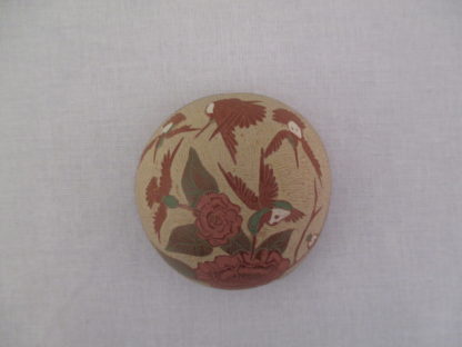 Santa Clara Miniature Sgraffito Pottery by Camilio ‘Sunflower’ Tafoya
