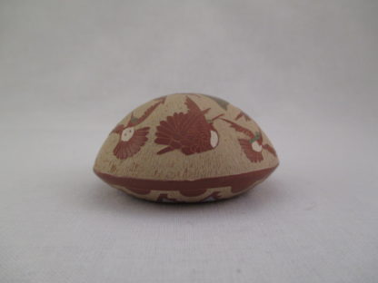 Santa Clara Miniature Sgraffito Pottery by Camilio ‘Sunflower’ Tafoya