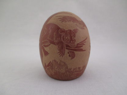 Camilio ‘Sunflower’ Tafoya Pottery with Sgraffito Bears