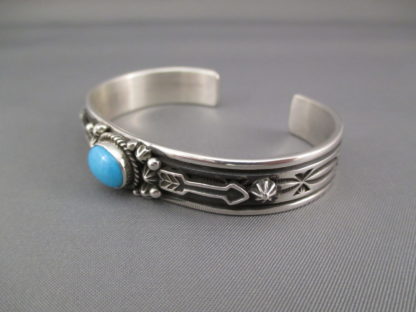 Sleeping Beauty Turquoise Cuff Bracelet by Happy Piasso