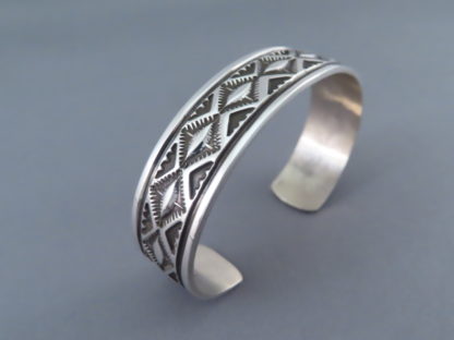 Sterling Silver Cuff Bracelet by Leonard Maloney