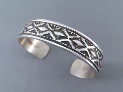 Sterling Silver Cuff Bracelet by Leonard Maloney