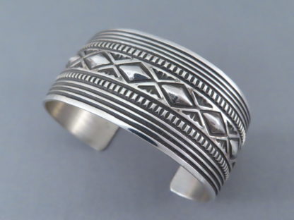 Sterling Silver Bracelet by Harold Joe (Navajo)