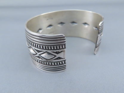 Sterling Silver Bracelet by Harold Joe (Navajo)