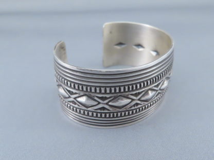 Sterling Silver Bracelet by Harold Joe (Navajo)