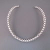 Sterling Silver Collar Necklace with ‘Dots’ by Artie Yellowhorse