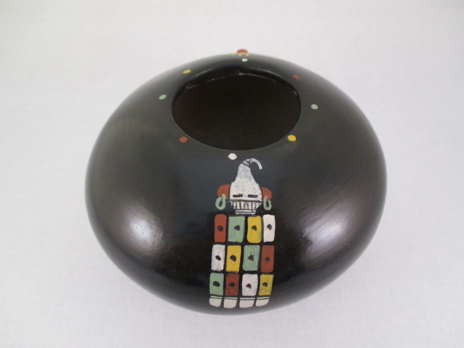 Lawrence Namoki Hopi Pottery Bowl