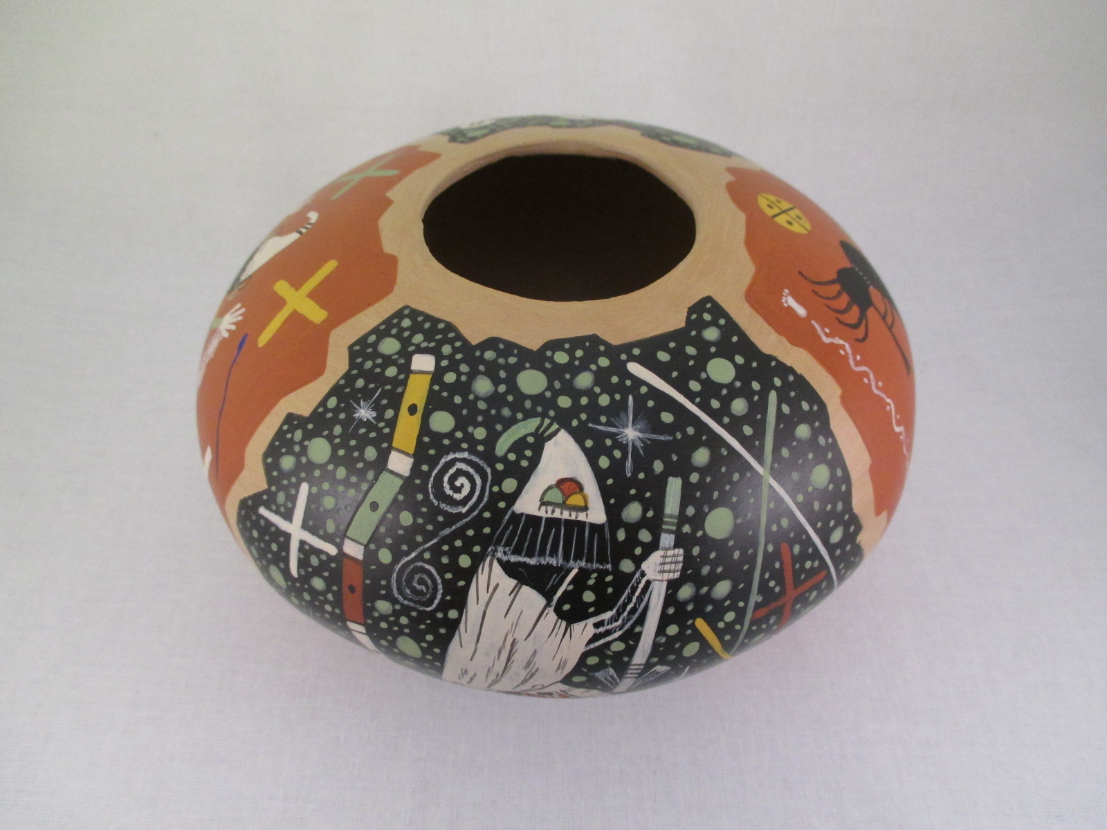Lawrence Namoki Hopi Pottery: Titled ‘Into-13’