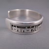 Sterling Silver Overlay Cuff Bracelet by Joseph D. Coriz