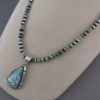 Turquoise Mountain Turquoise Pendant Necklace