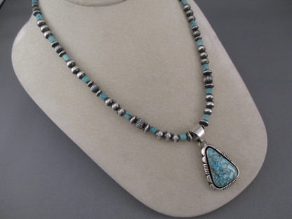 Turquoise Mountain Turquoise Pendant Necklace