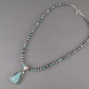 Turquoise Mountain Turquoise Pendant Necklace