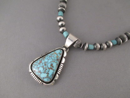 Turquoise Mountain Turquoise Pendant Necklace