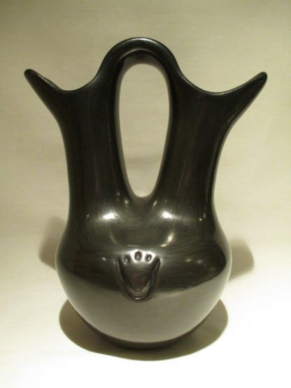 James Ebelacker Wedding Vase – Santa Clara Pueblo Pottery