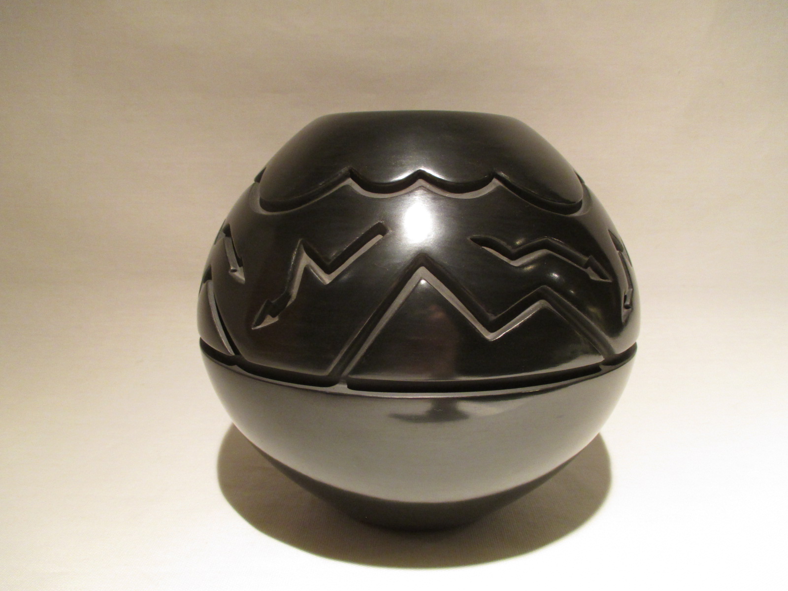 Santa Clara Pueblo Pottery - Collaboration by Jeff Roller and Toni Roller
