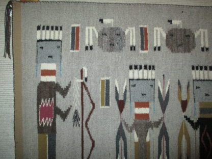 Sandpainting Rug / Yei Weaving by Daisy Barton – Large Size