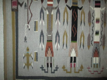 Sandpainting Rug / Yei Weaving by Daisy Barton – Large Size