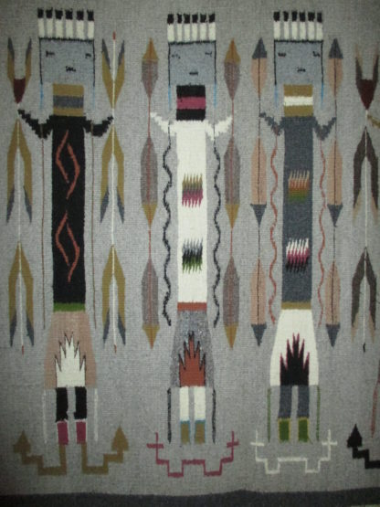 Sandpainting Rug / Yei Weaving by Daisy Barton – Large Size