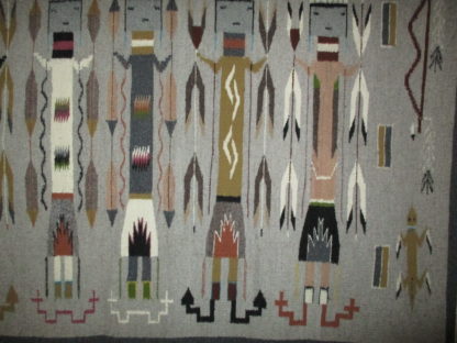 Sandpainting Rug / Yei Weaving by Daisy Barton – Large Size