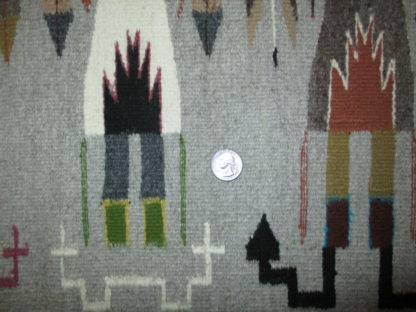 Sandpainting Rug / Yei Weaving by Daisy Barton – Large Size