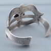 Blue Diamond Turquoise – Sandcast Bracelet