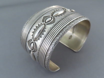 Tom Curtis Wide Sterling Silver Cuff Bracelet
