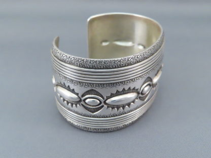 Tom Curtis Wide Sterling Silver Cuff Bracelet