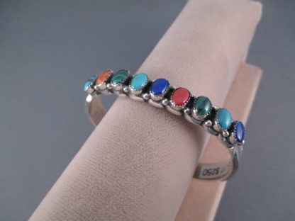 Wilson Begay Multi-Stone Cuff Bracelet