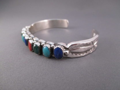 Wilson Begay Multi-Stone Cuff Bracelet