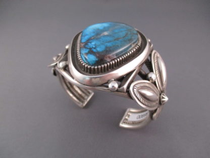 Bisbee Turquoise Cuff Bracelet by Terry Martinez