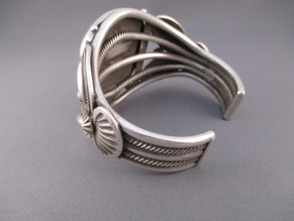 Bisbee Turquoise Cuff Bracelet by Terry Martinez