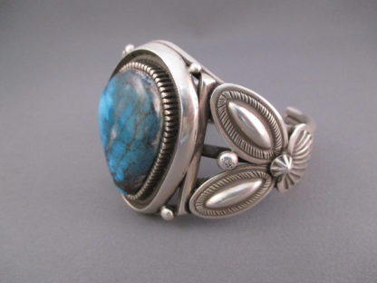 Bisbee Turquoise Cuff Bracelet by Terry Martinez