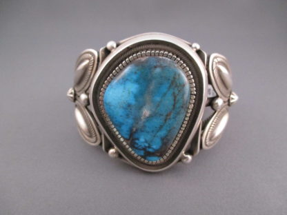 Bisbee Turquoise Cuff Bracelet by Terry Martinez