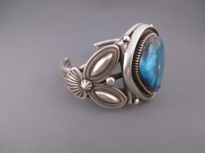 Bisbee Turquoise Cuff Bracelet by Terry Martinez