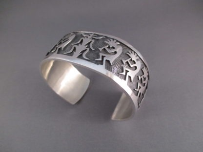 Sterling Silver ‘Kokopelli’ Cuff Bracelet