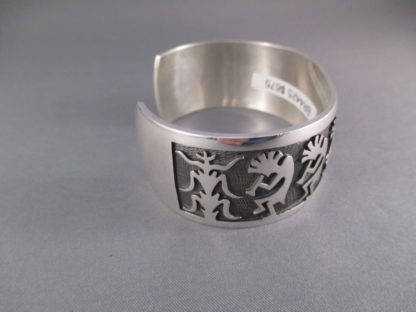 Sterling Silver ‘Kokopelli’ Cuff Bracelet