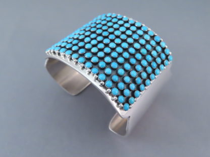 Sleeping Beauty Turquoise Cuff Bracelet by Paul Livingston