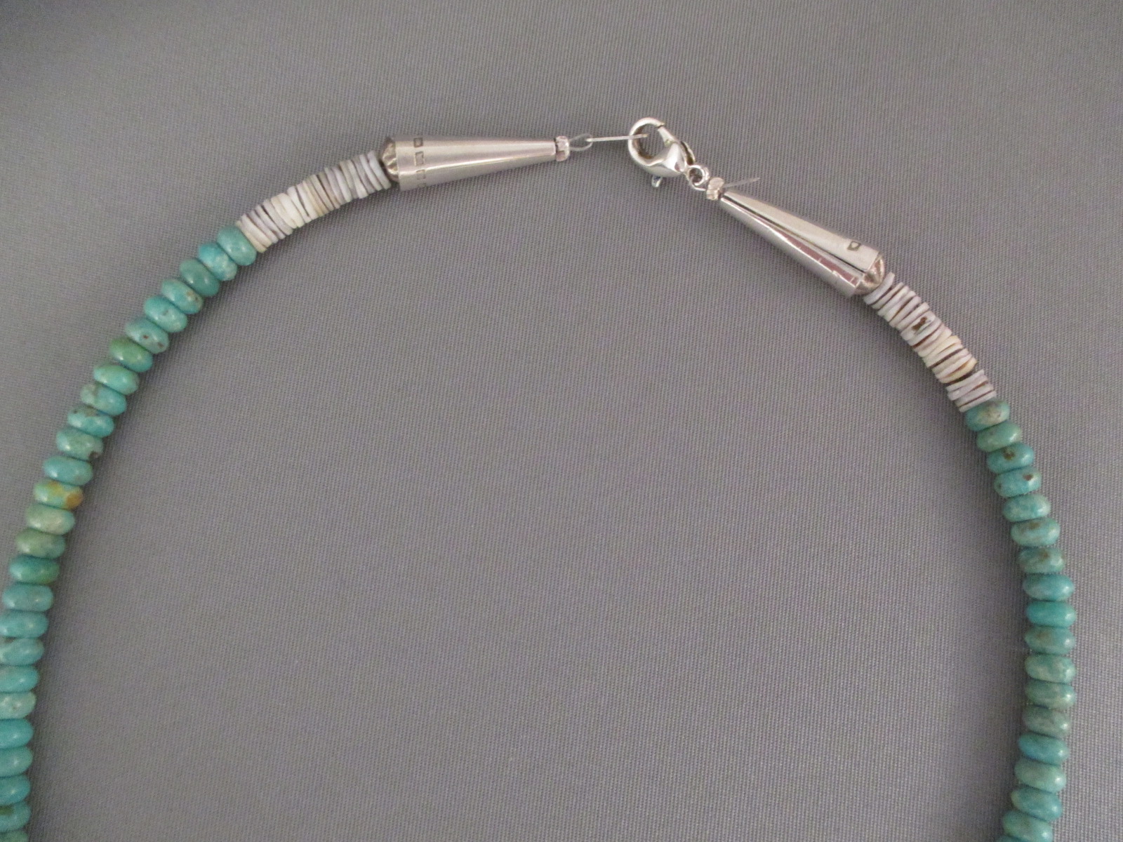 Turquoise Necklace with BEAR Pendant