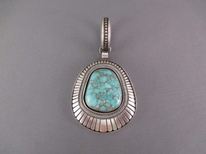 Calvin Martinez Carico Lake Turquoise Pendant