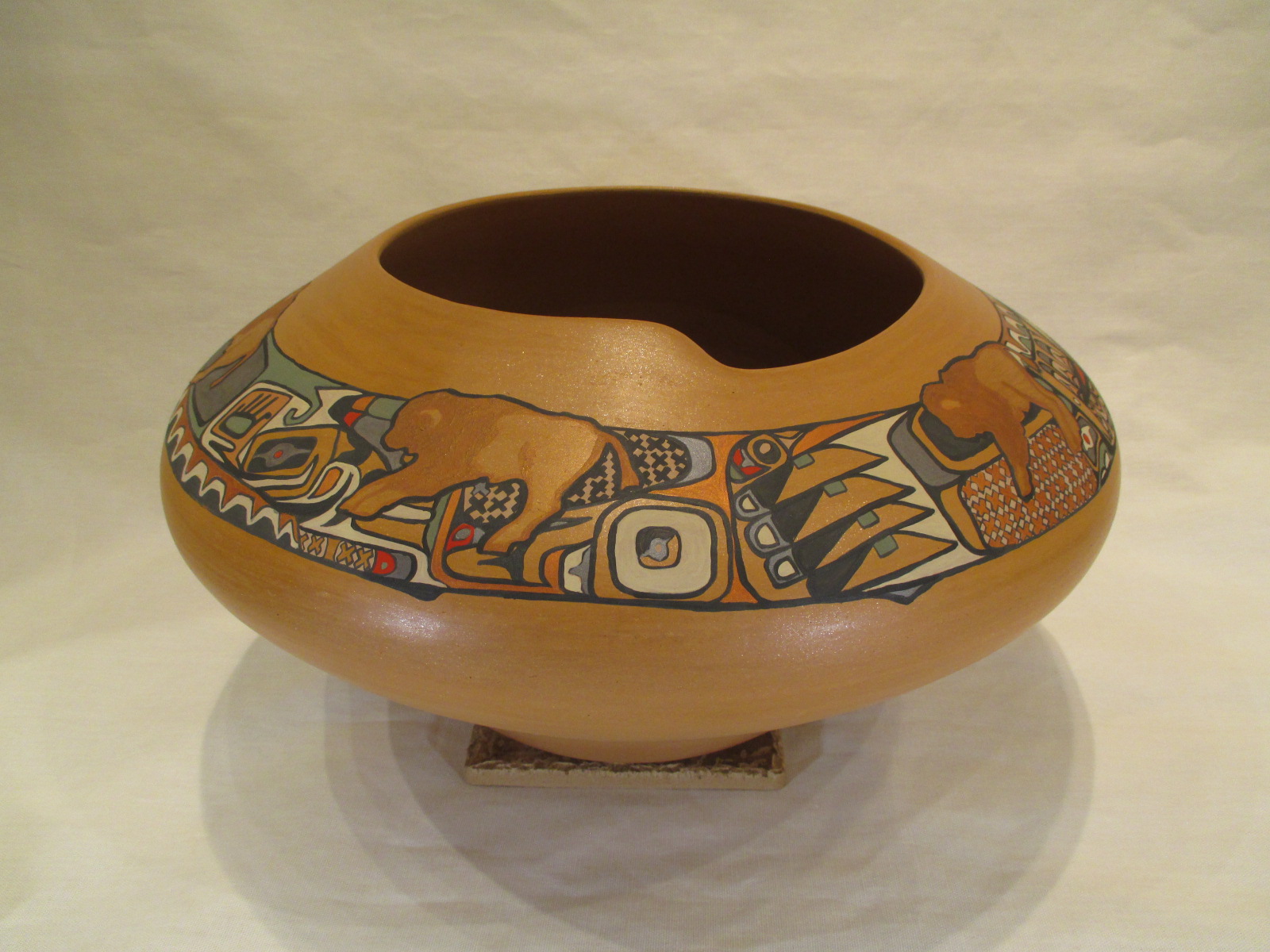 Large Jody & Susan Folwell Santa Clara Pueblo Pottery