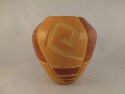 Sarena Ebelacker Red Santa Clara Pottery Jar