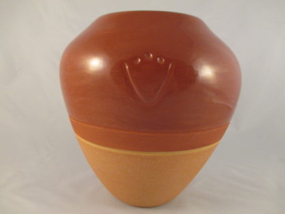 Sarena Ebelacker Red Santa Clara Pottery Jar