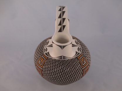 Wedding Vase – Acoma Pueblo Pottery by Frederica Antonio